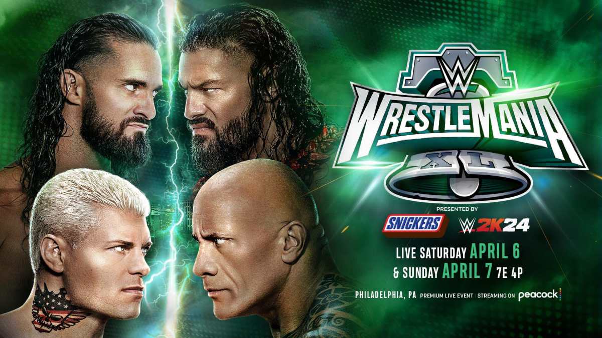 WWE WrestleMania 40 night one main event official