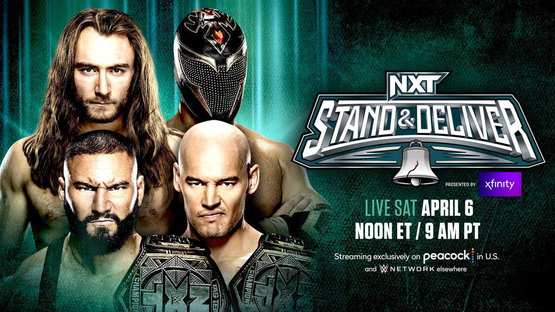 Tag title bout official for WWE NXT Stand & Deliver, new matches added