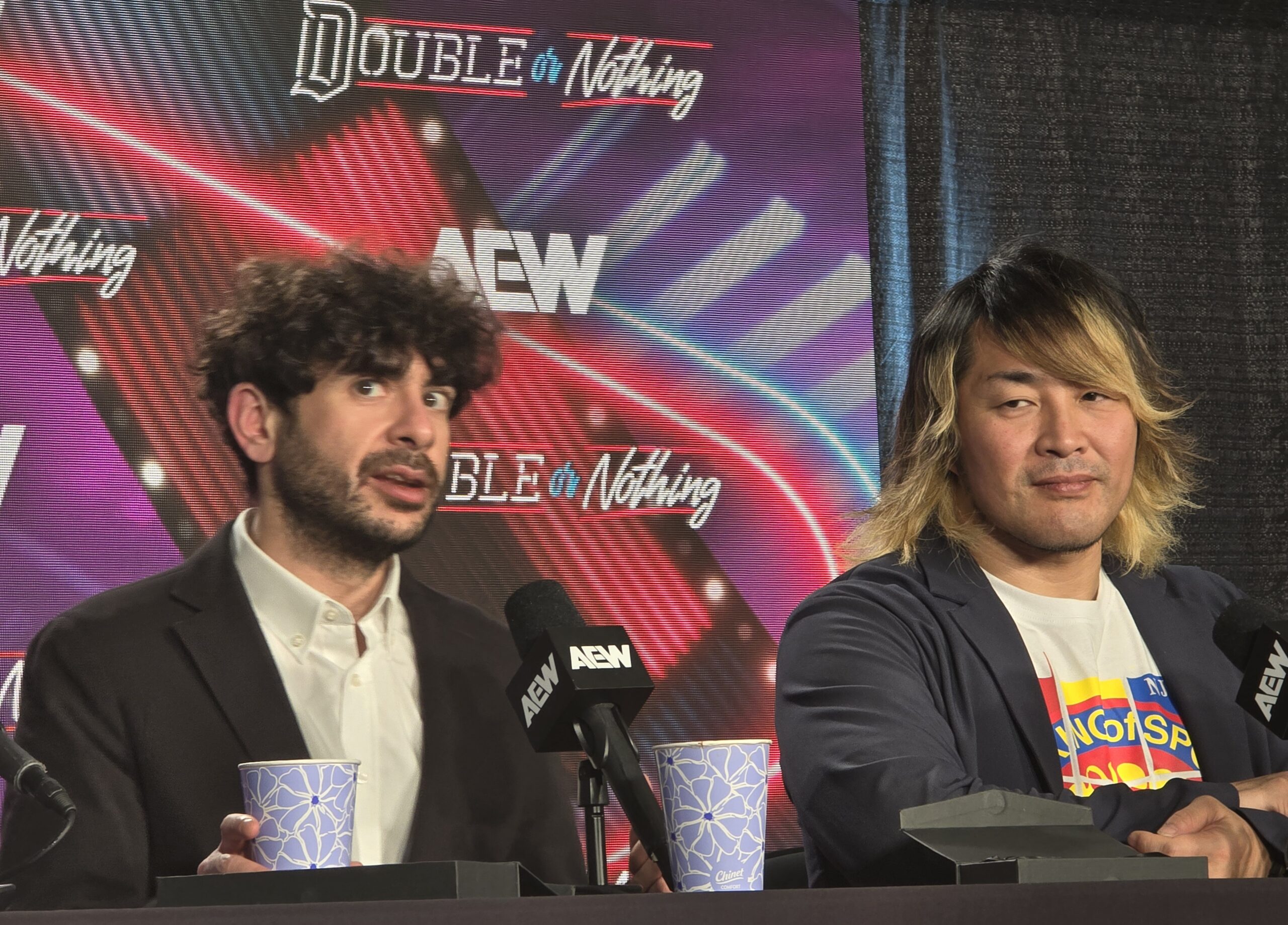 AEW Double or Nothing media scrum notes: Tony Khan on Forbidden Door, mixed tag titles