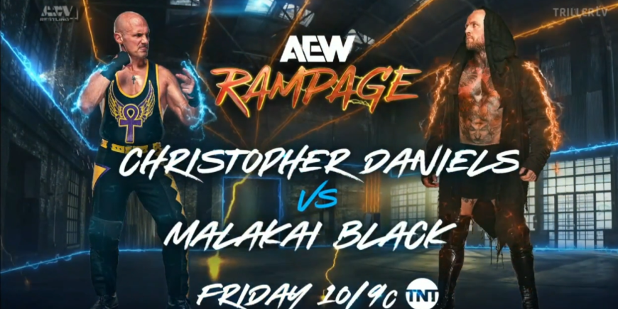 Malakai Black vs. Christopher Daniels announced for AEW Rampage