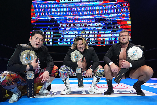 NJPW crowns new NEVER Six-Man Tag Team Champions