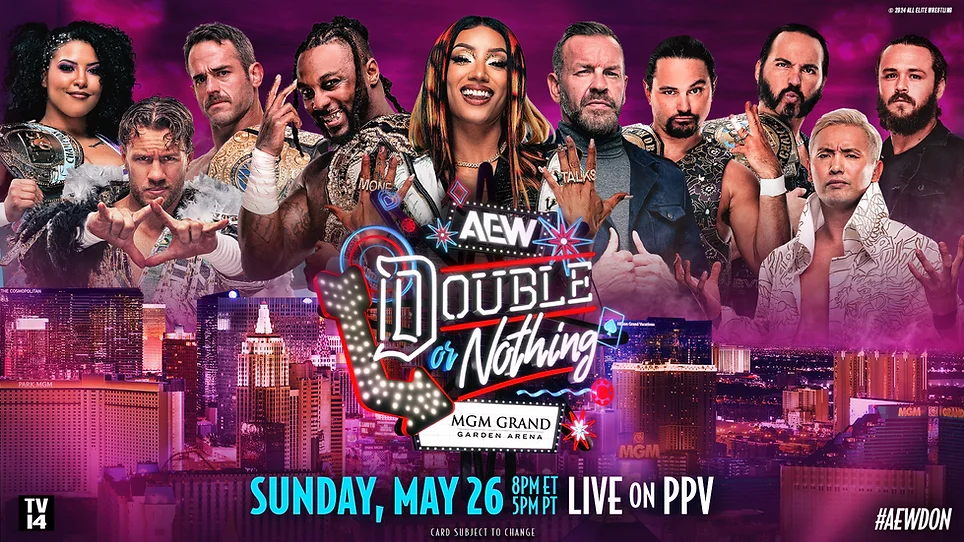 Estimated AEW Double or Nothing PPV buys slightly down from prior year