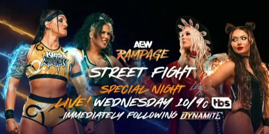 Tag team street fight announced for next AEW Rampage