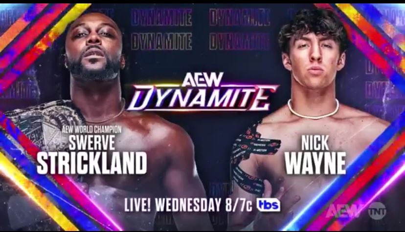 Seven matches announced for AEW Dynamite