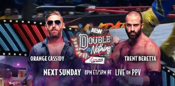 Orange Cassidy vs. Trent Beretta added to AEW Double or Nothing