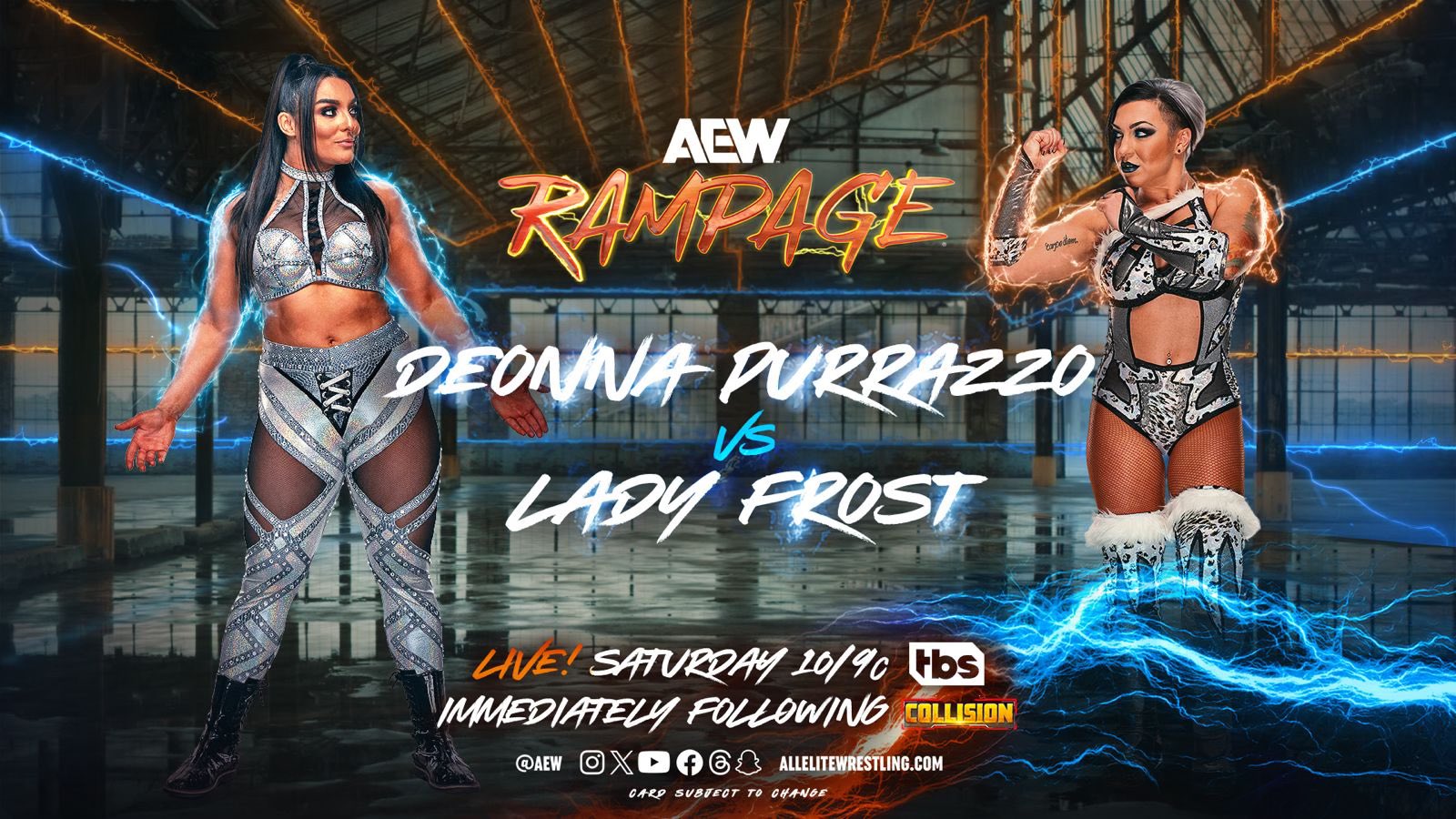 AEW Rampage live results: Deonna Purrazzo vs. Lady Frost