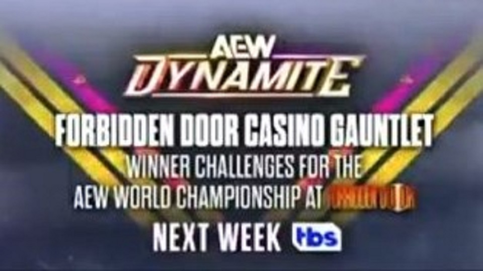 Forbidden Door casino gauntlet announced for next AEW Dynamite