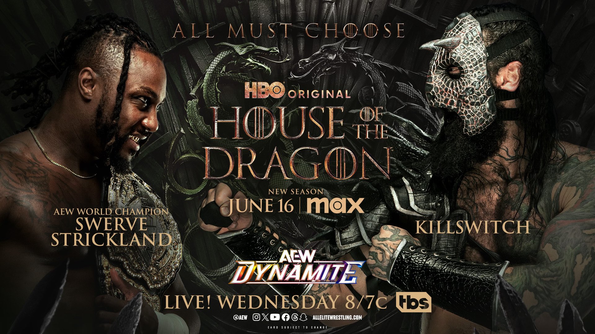 Swerve Strickland vs. Killswitch announced for AEW Dynamite