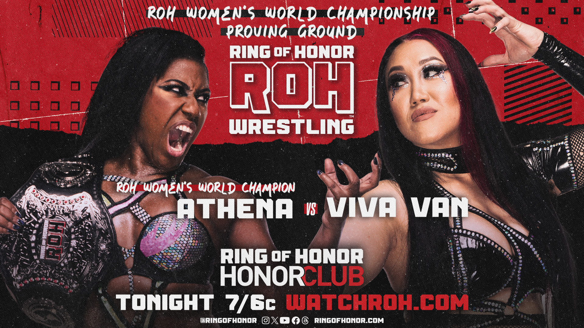 Ring of Honor TV live results: Athena vs. Viva Van