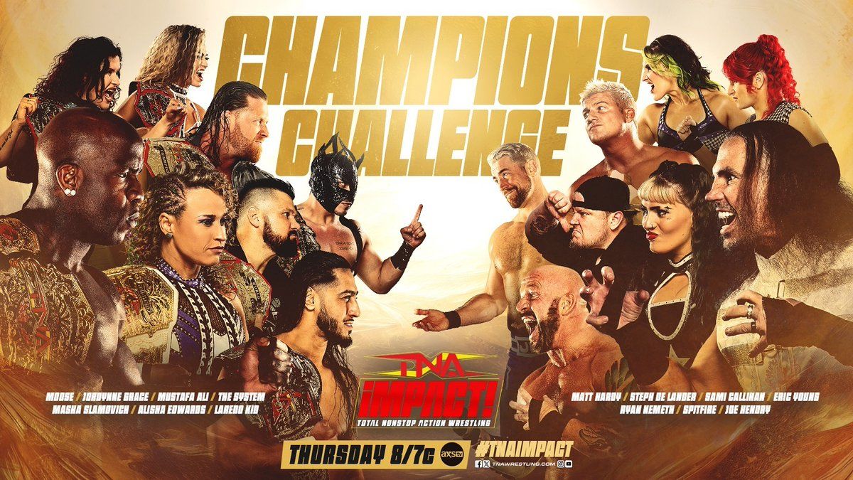 TNA Impact live results: First-ever Champions Challenge