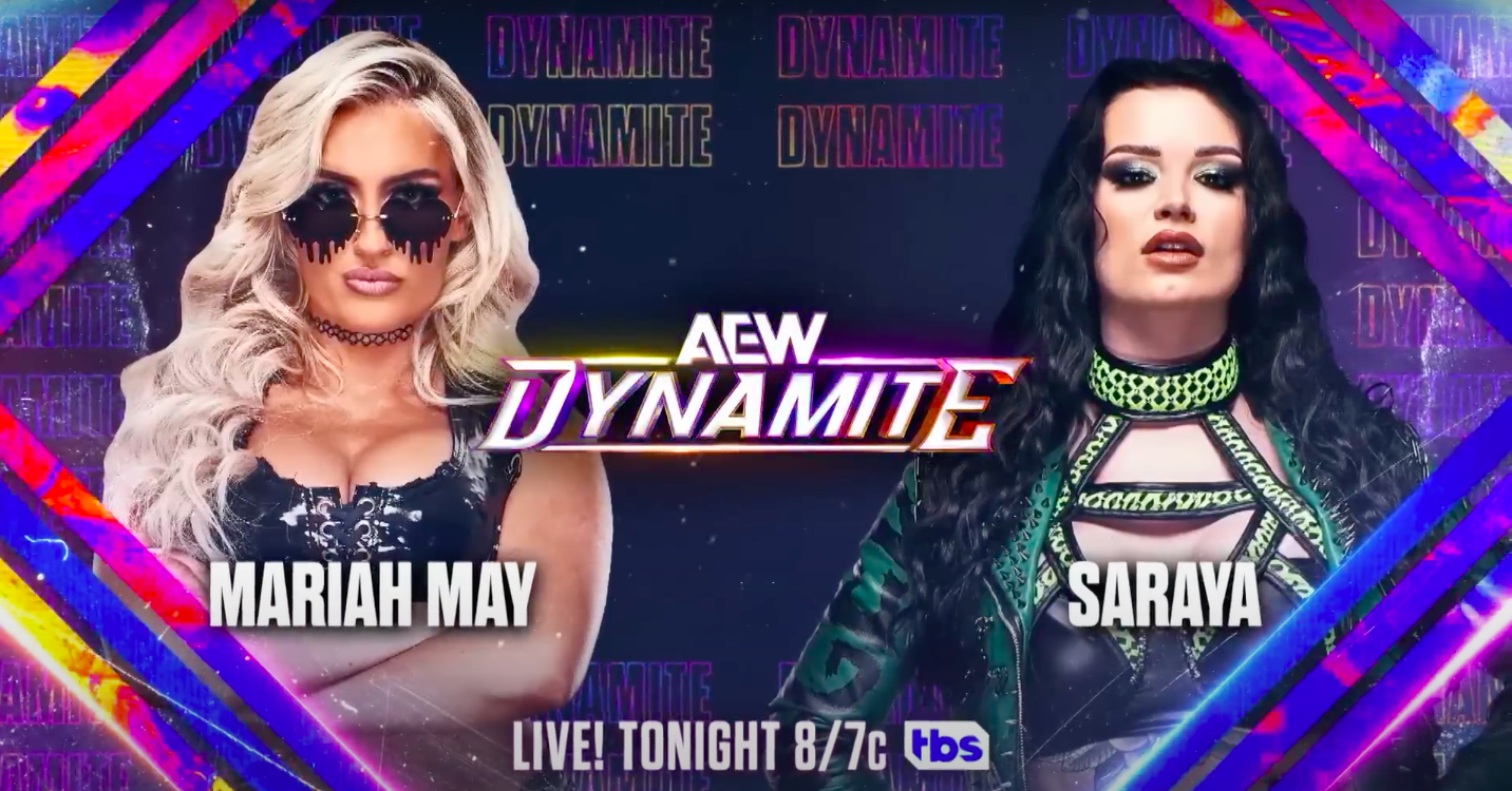 Saraya vs. Mariah May, Don Callis segment added to AEW Dynamite
