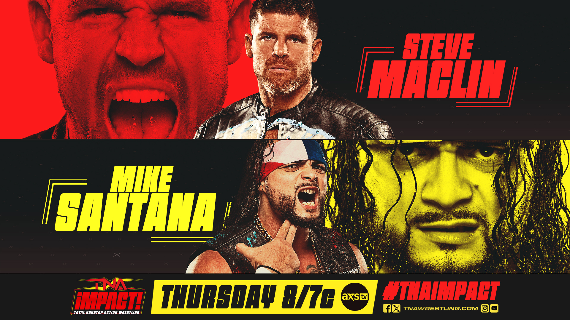 TNA Impact live results: Mike Santana vs. Steve Maclin