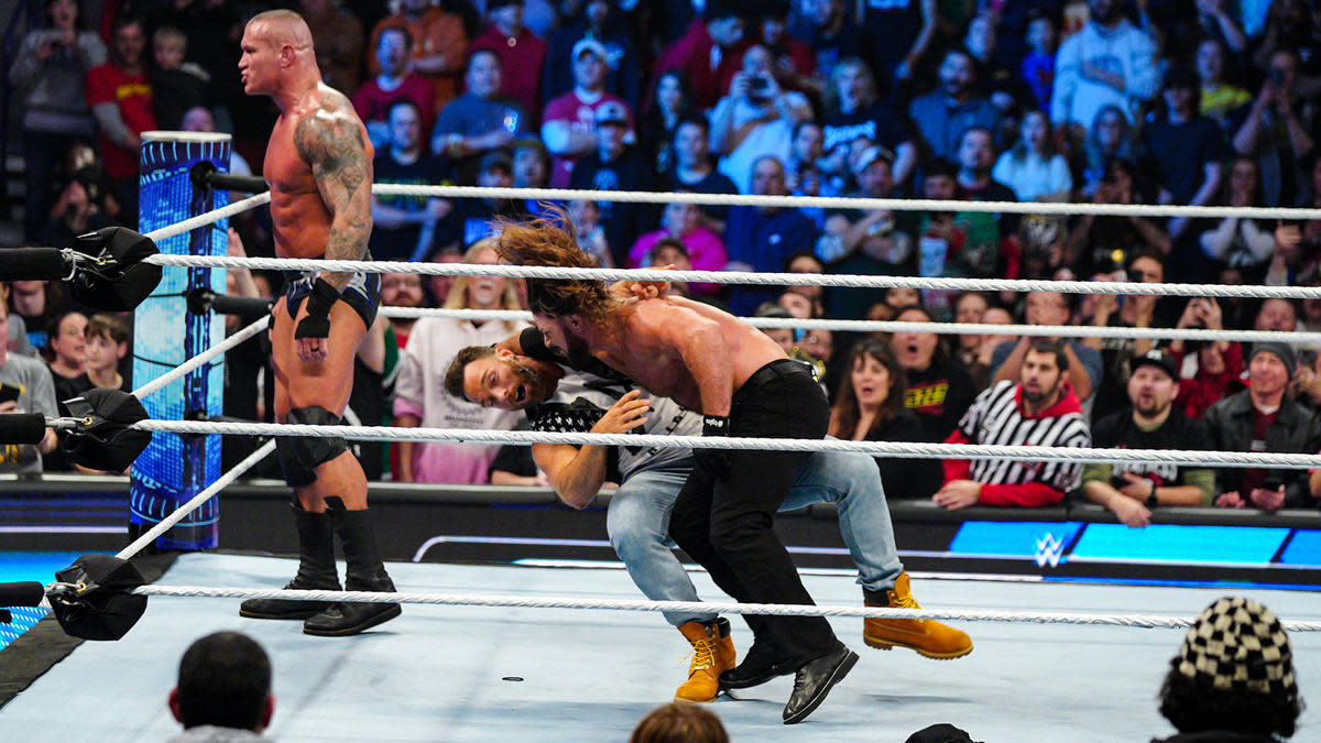 AJ Styles-LA Knight angle takes place at WWE WrestleMania 40 media day