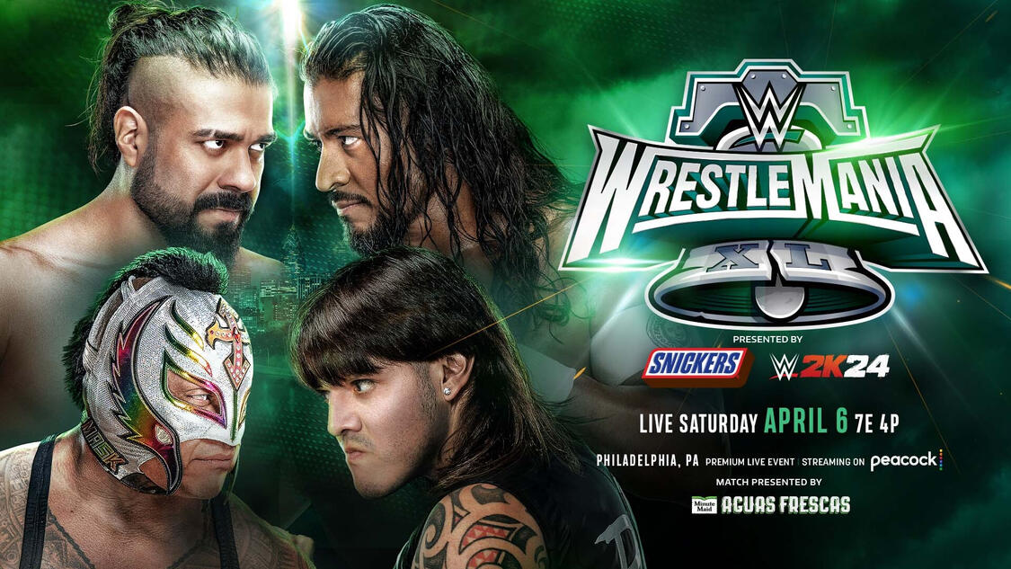 Andrade replacing Dragon Lee in WWE WrestleMania 40 match