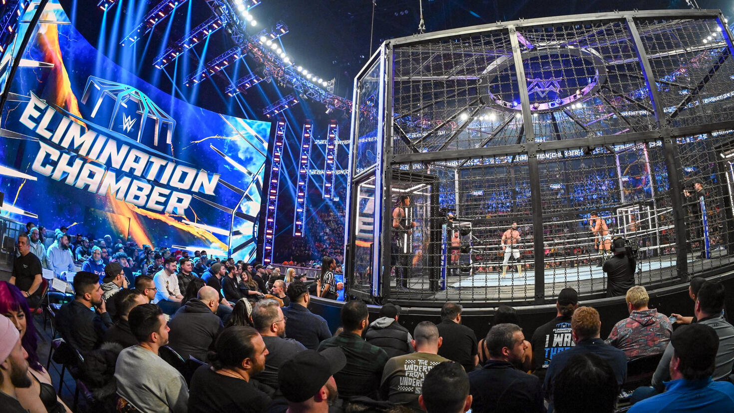 Pirates impacted WWE’s travel plans for Elimination Chamber cage