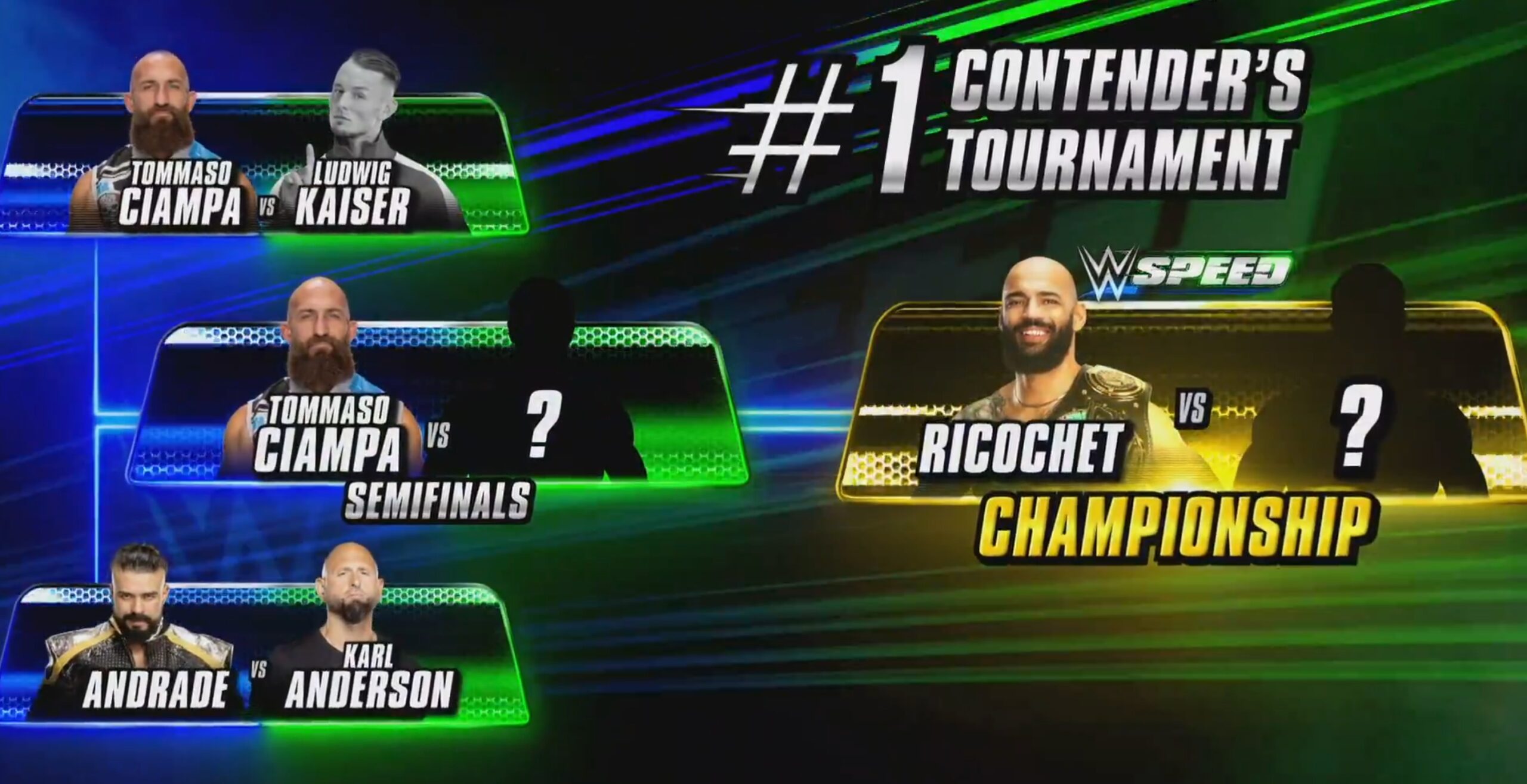 New number one contender’s tournament begins on WWE Speed