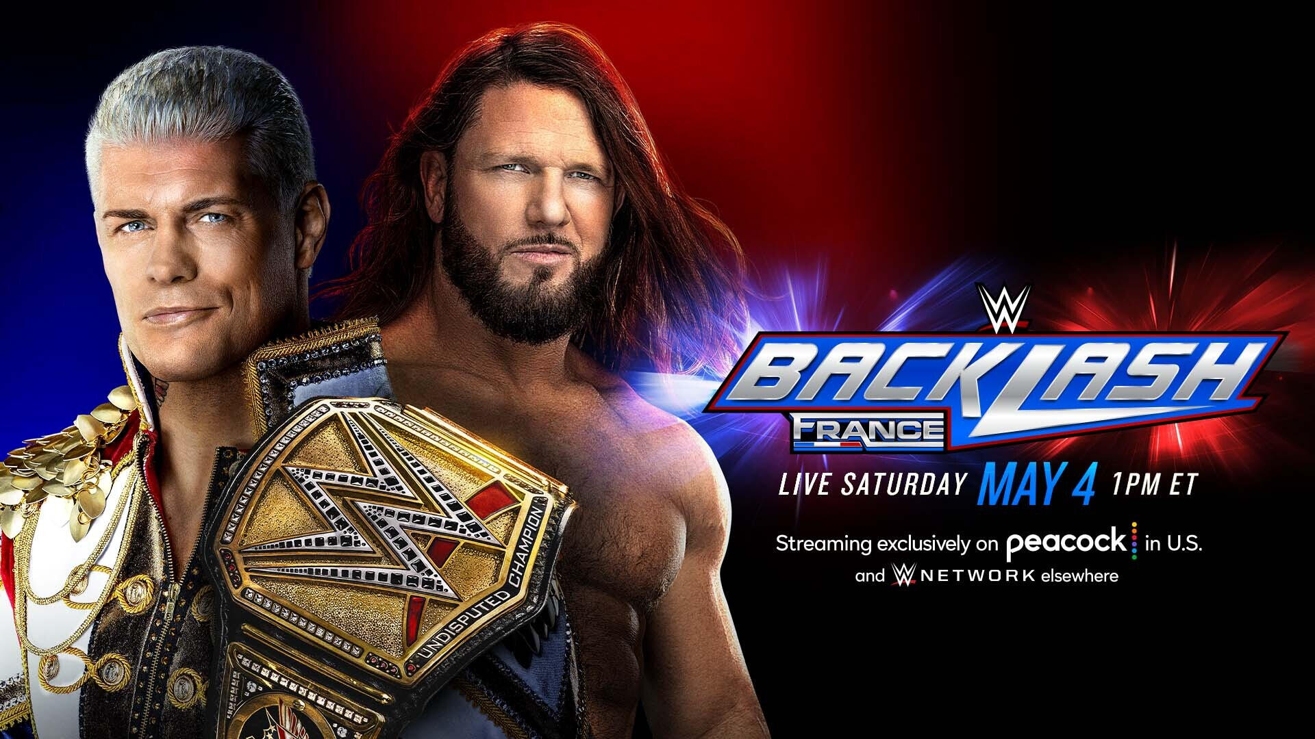 Undisputed WWE Universal title match official for Backlash