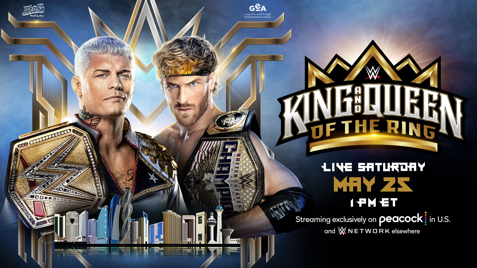 Logan Paul to challenge Cody Rhodes at WWE King & Queen of the Ring
