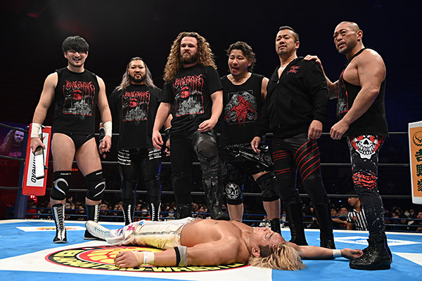 Jack Perry joins House of Torture at NJPW 52nd Anniversary Show