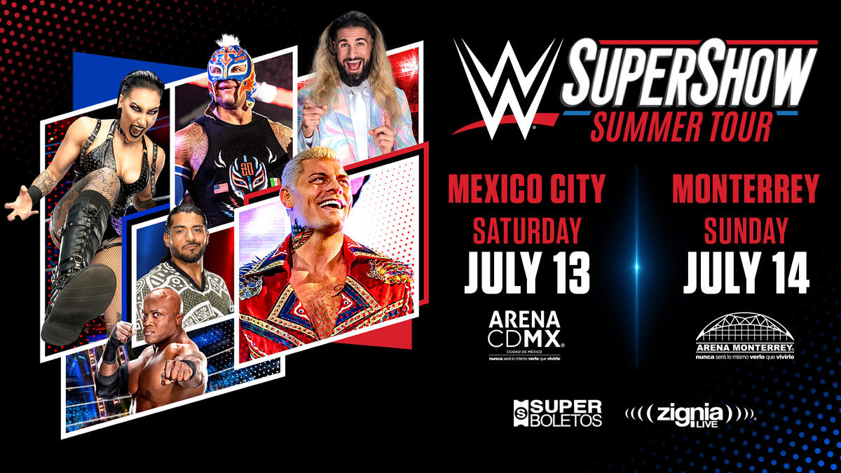 WWE announces two live events in Mexico for July