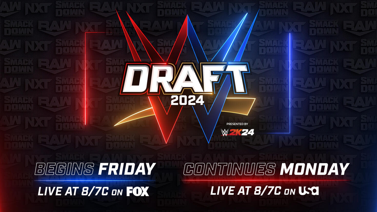 WWE reveals rules, eligible wrestlers for 2024 Draft