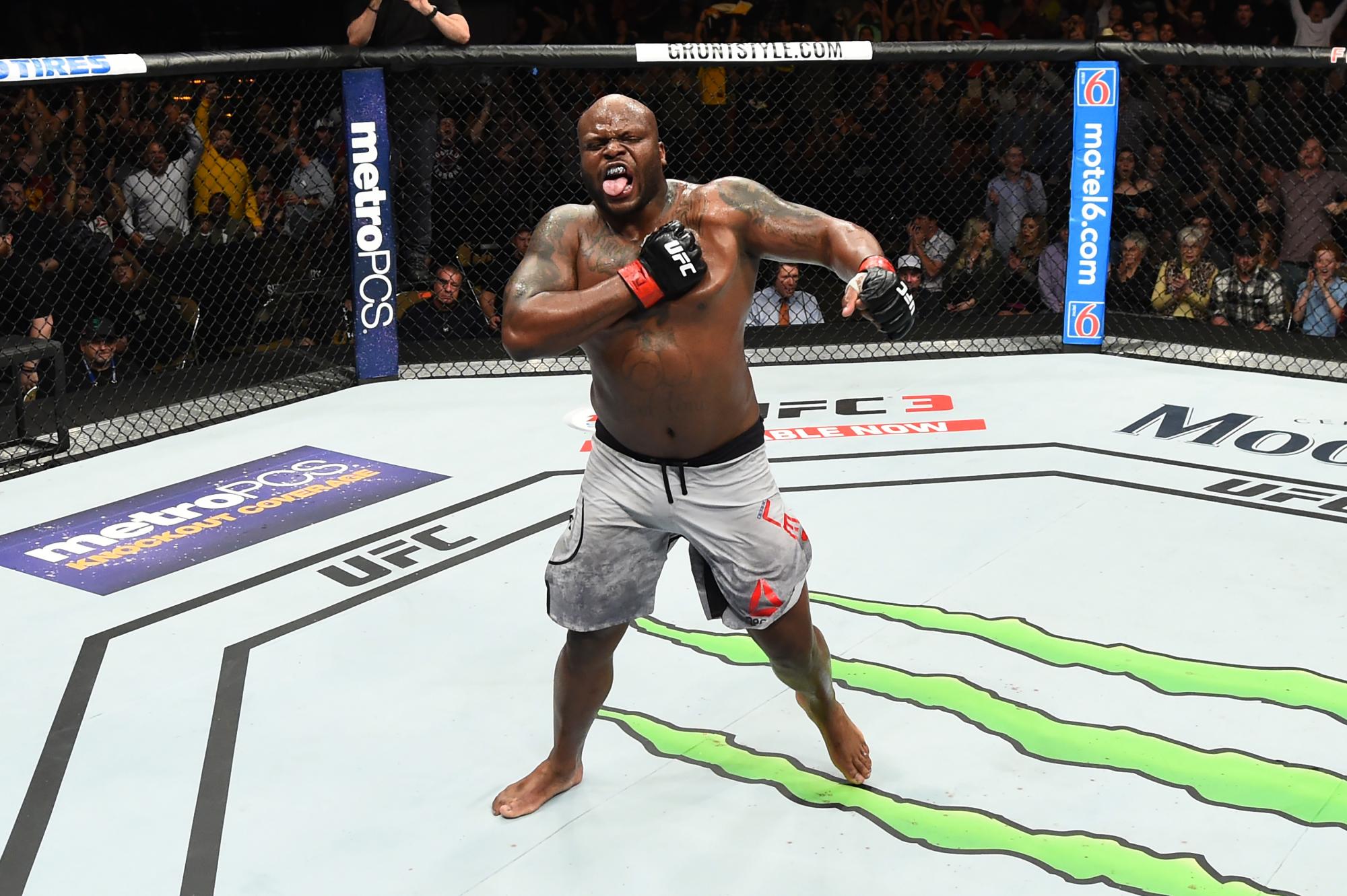 UFC’s Derrick Lewis says he’s in talks with WWE
