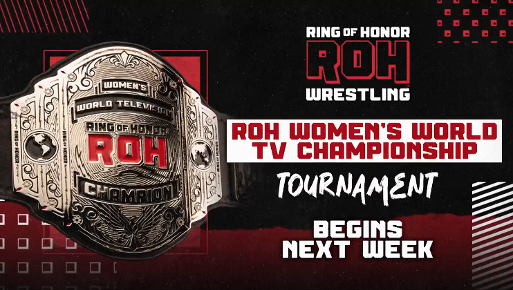 Women’s TV title tournament to begin on next week’s Ring of Honor TV