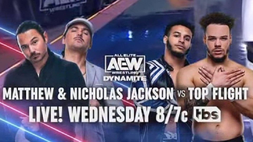 The Young Bucks vs. Top Flight booked for AEW Dynamite