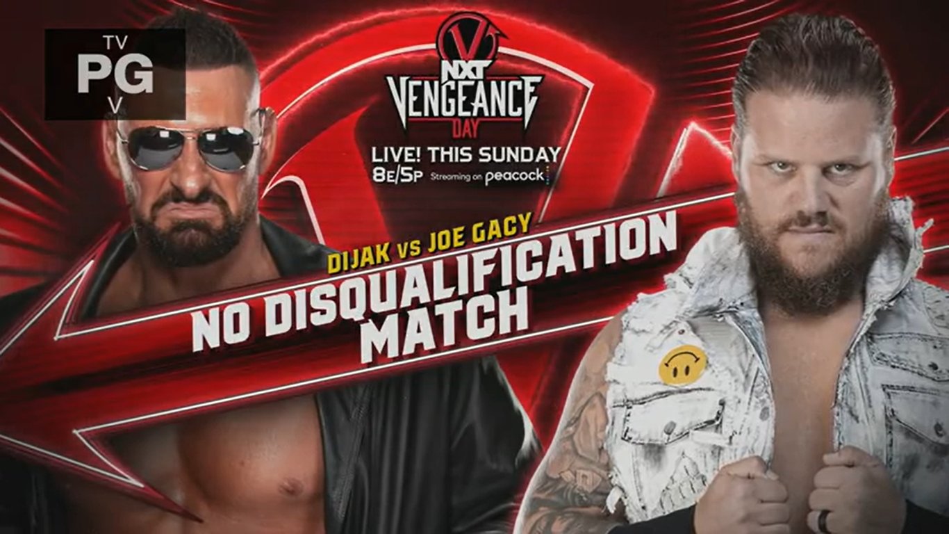 Joe Gacy vs. Dijak no DQ match added to WWE NXT Vengeance Day