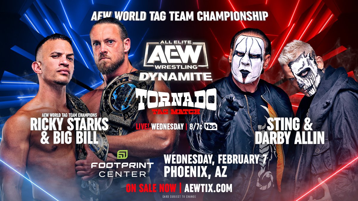 AEW Dynamite live results: Tag title match, Tony Khan’s big announcement