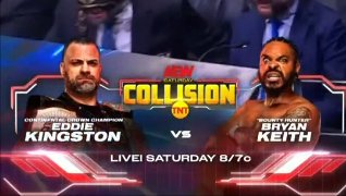 Eddie Kingston vs. Bryan Keith added to AEW Collision
