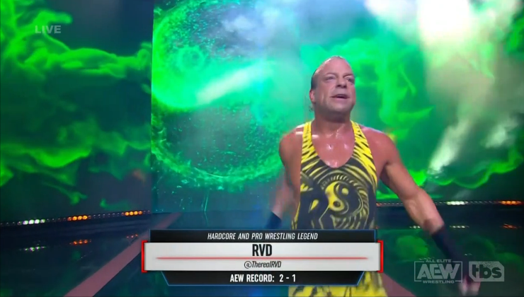 Rob Van Dam makes surprise AEW Dynamite appearance