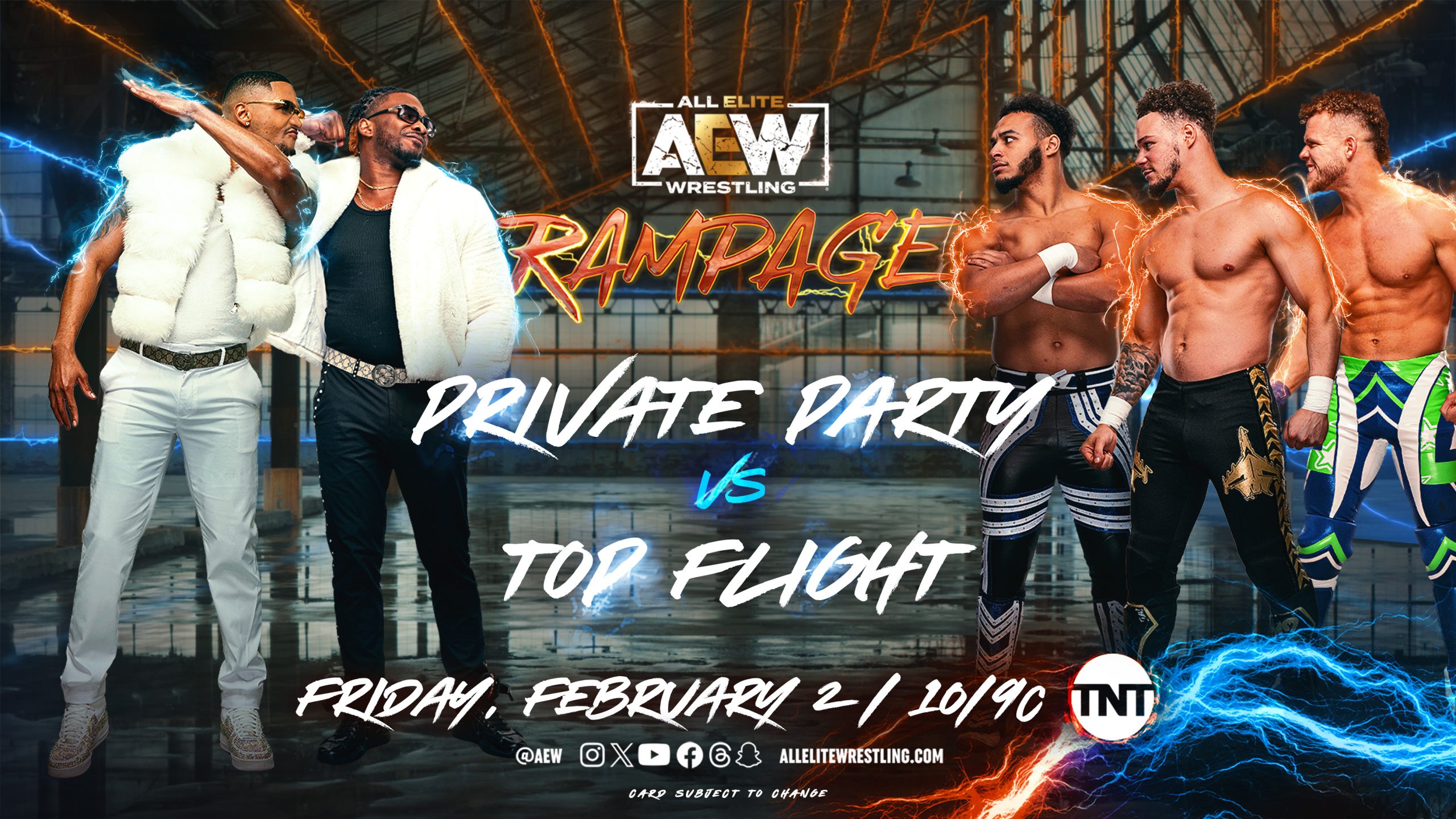 AEW Rampage live results: Top Flight vs. Private Party