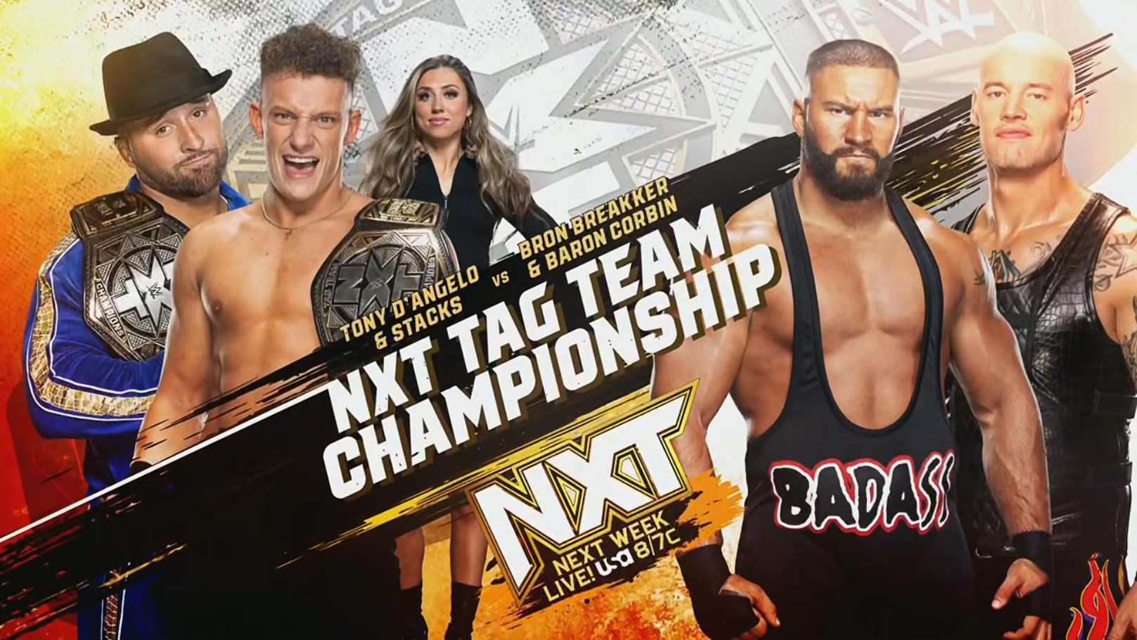 Tag Team title match set for next week’s WWE NXT