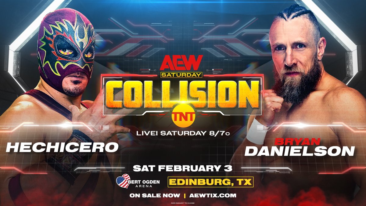 AEW Collision live results: Bryan Danielson vs. Hechicero
