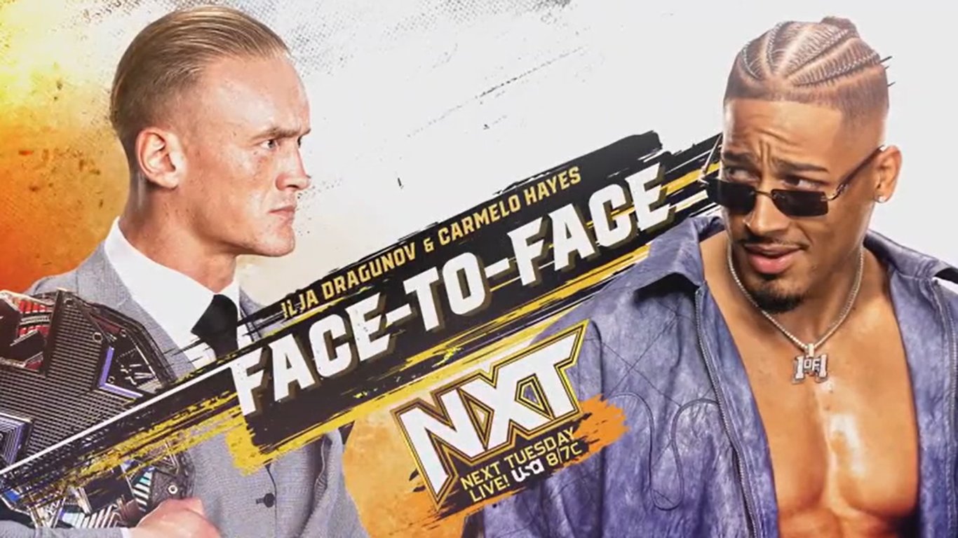 Ilja Dragunov & Carmelo Hayes face-to-face set for next WWE NXT