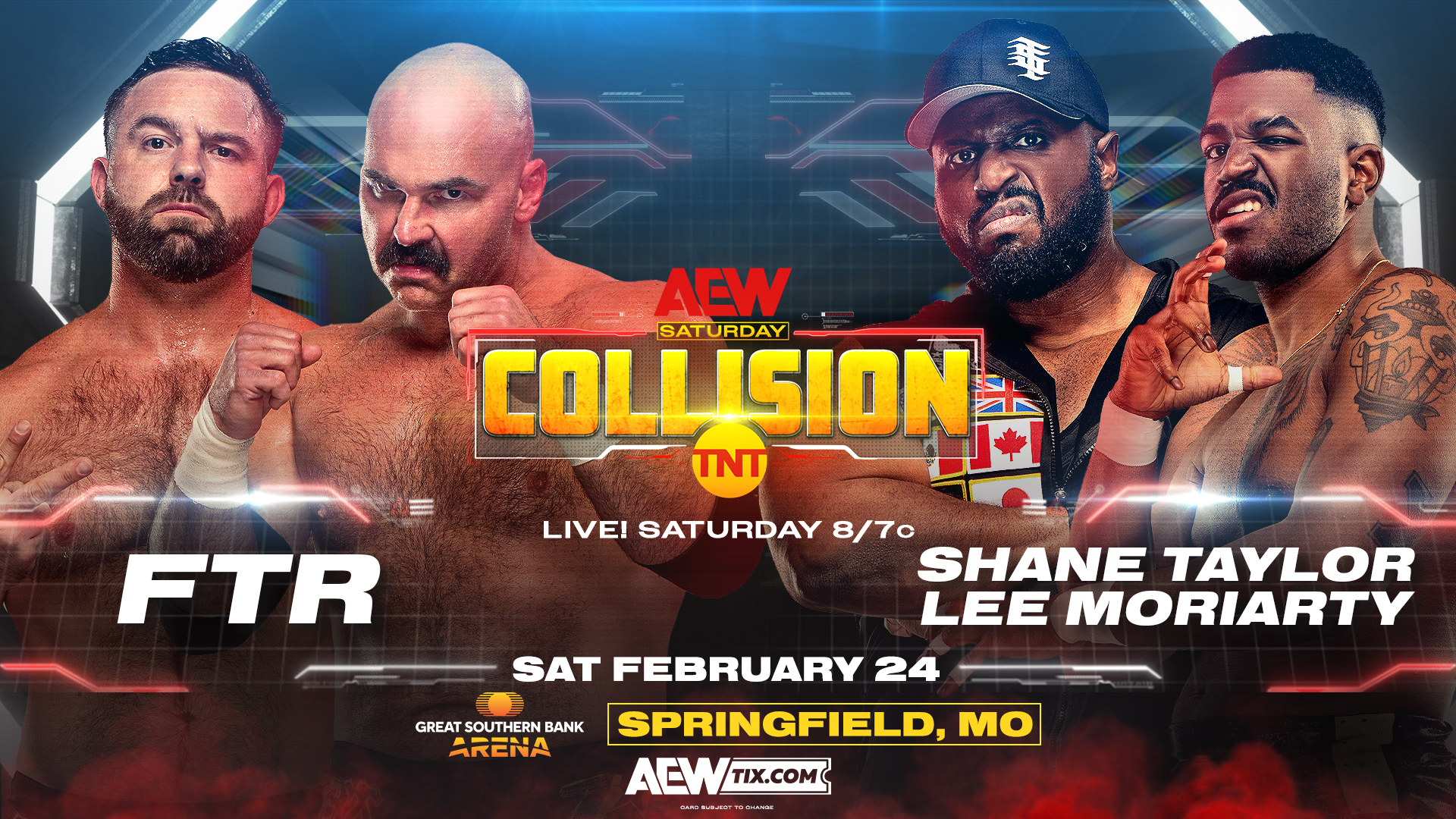 FTR, Bang Bang Scissor Gang matches set for AEW Collision