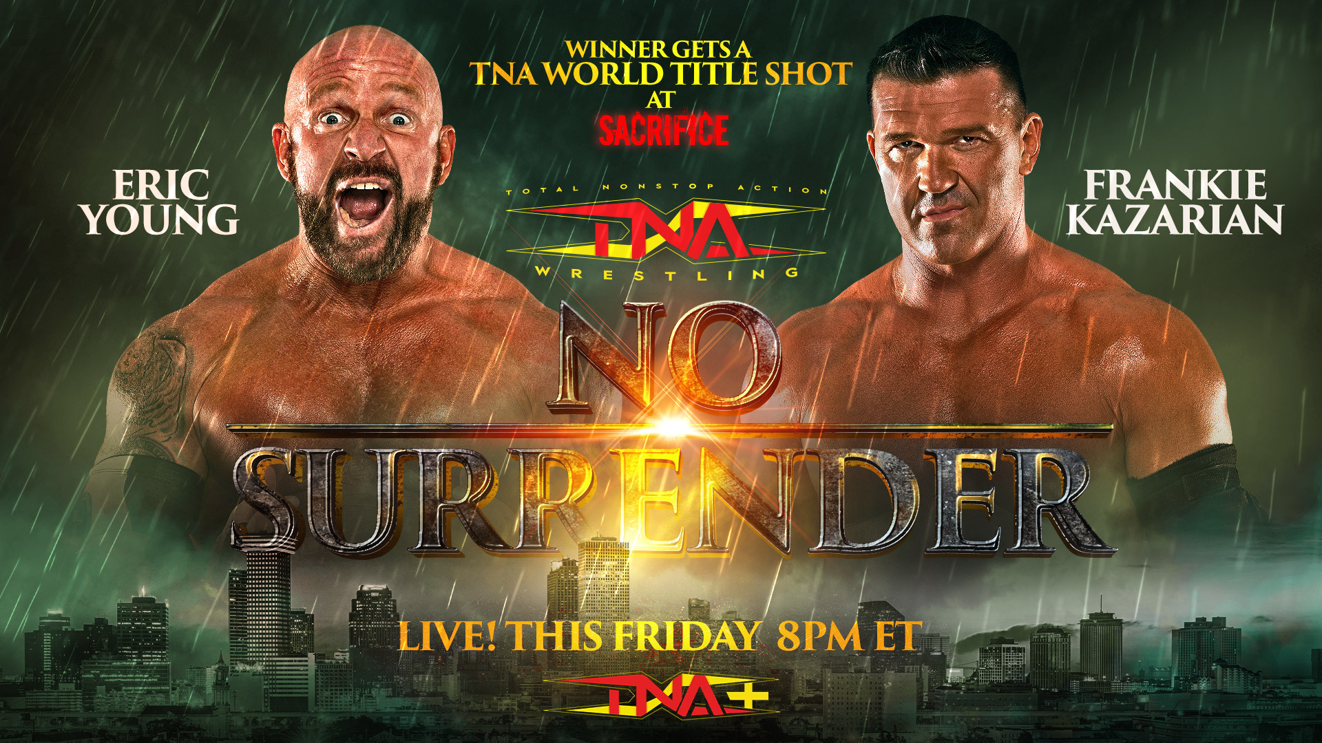 Number one contender’s match added to TNA No Surrender