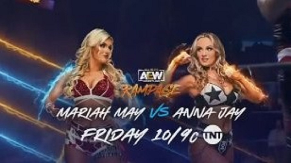 Mariah May vs. Anna Jay announced for next week’s AEW Rampage