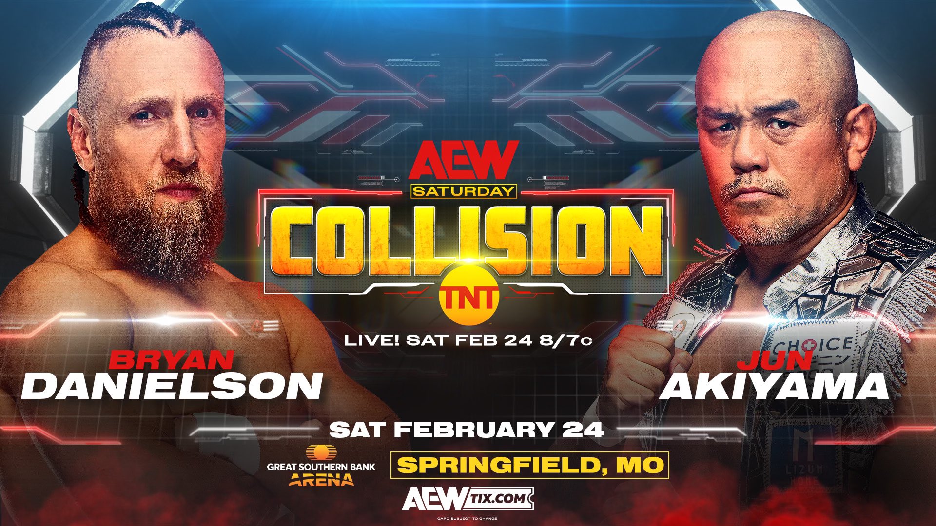 AEW Collision live results: Bryan Danielson vs. Jun Akiyama