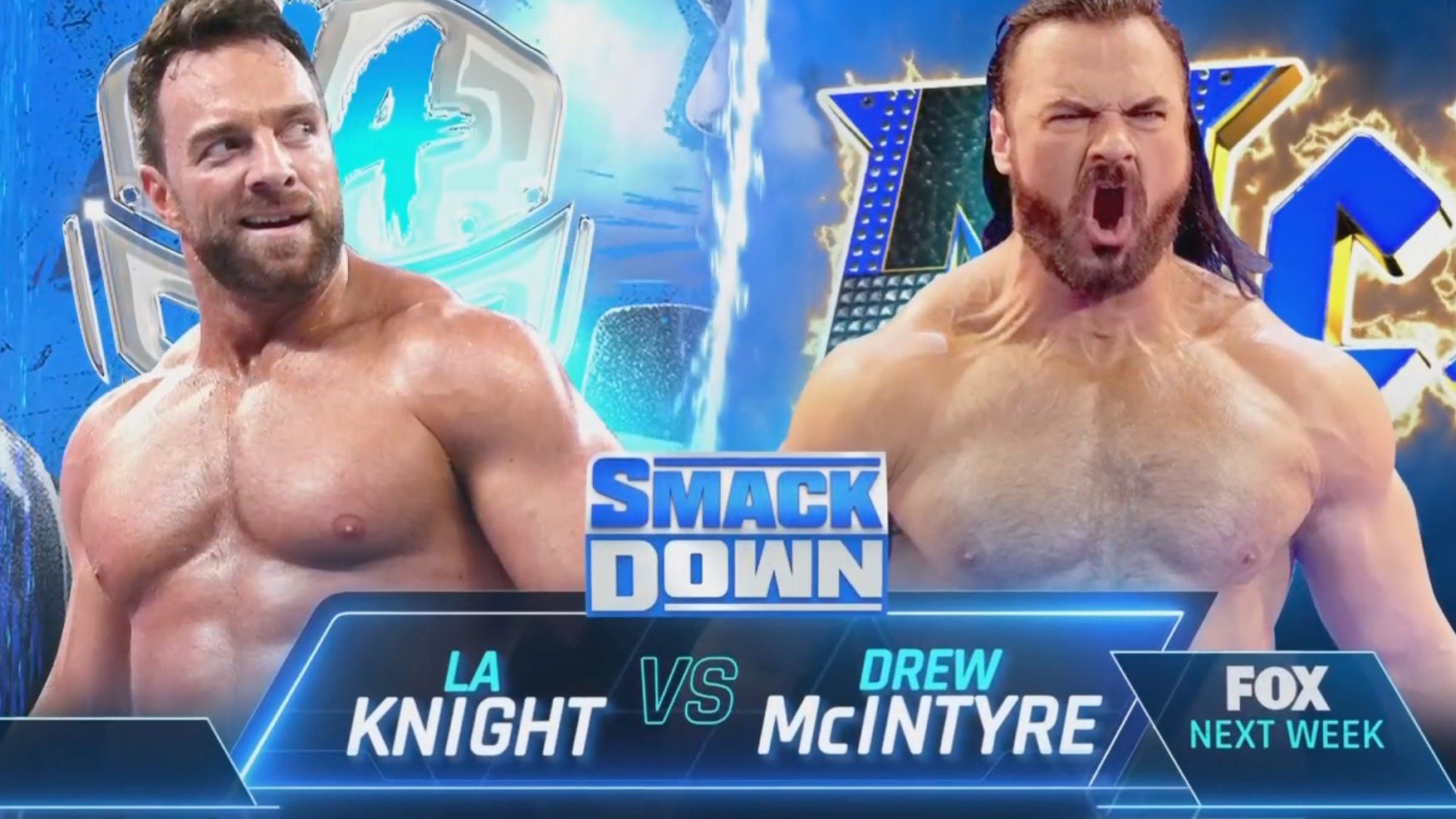 LA Knight vs. Drew McIntyre booked for next week’s WWE SmackDown