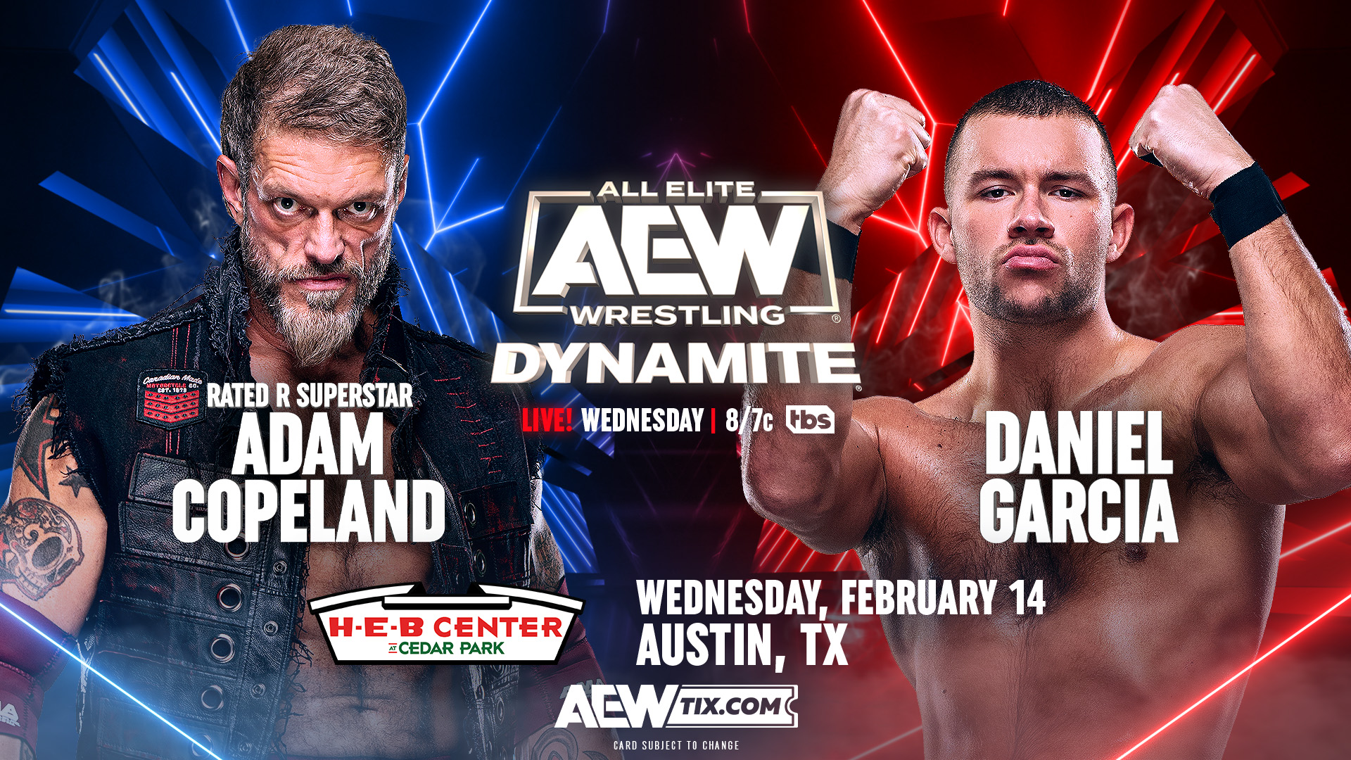 AEW Dynamite live results: Adam Copeland vs. Daniel Garcia