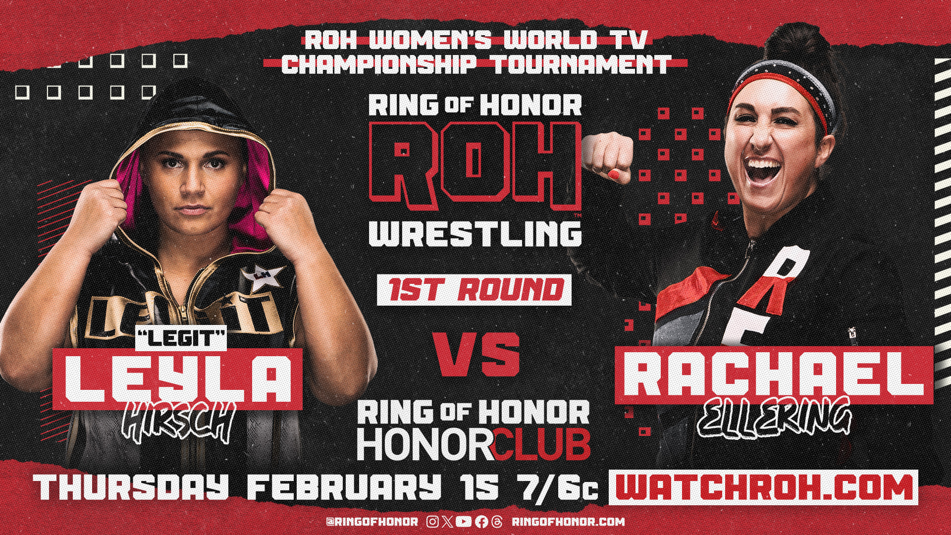 Women’s TV Title tournament matches set for ROH TV