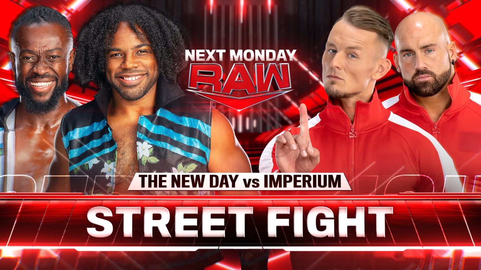 Street fight announced for next week’s WWE Raw