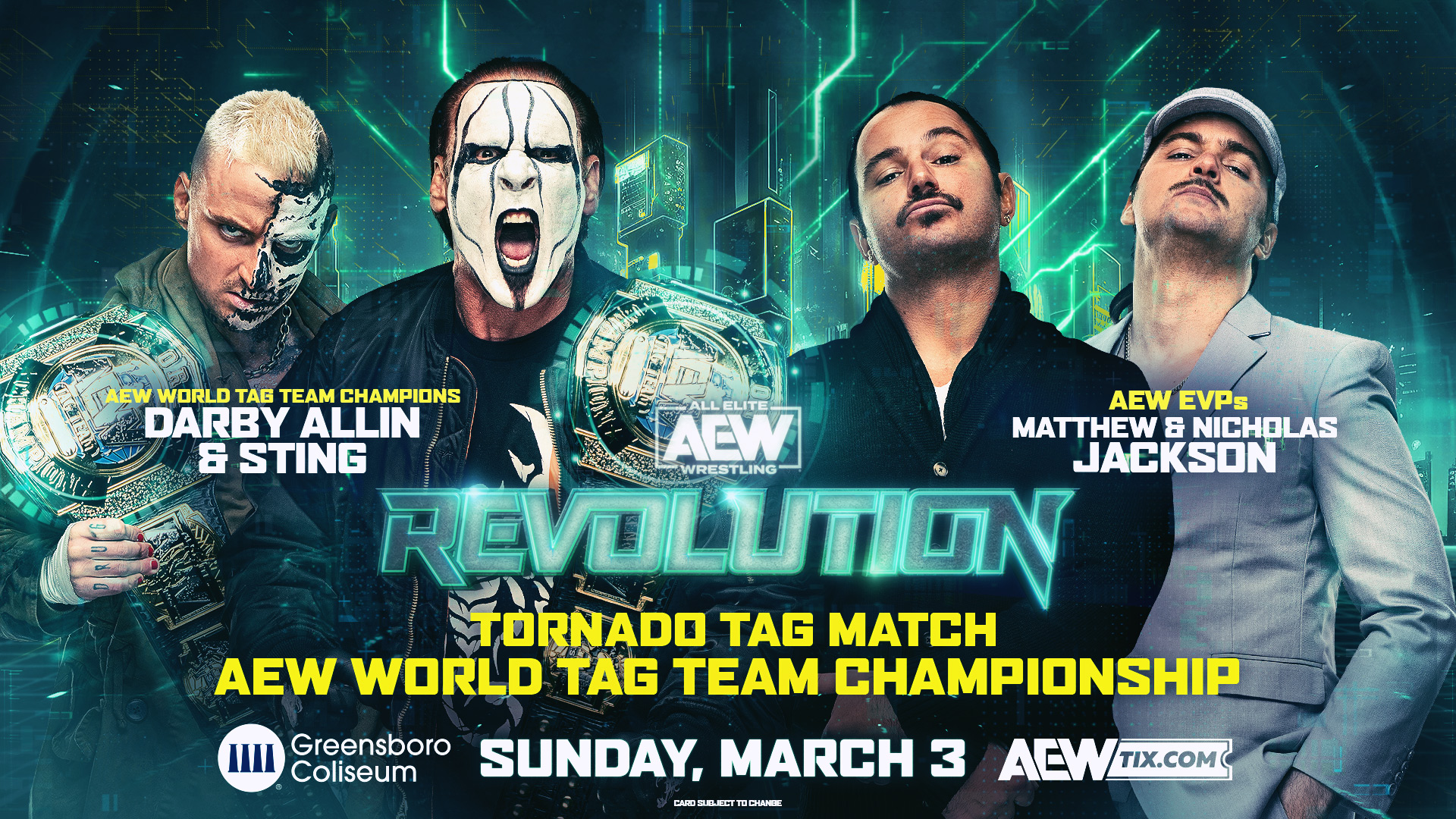 AEW Revolution live results: Sting’s retirement match