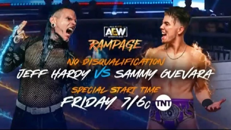 Jeff Hardy vs. Sammy Guevara no DQ match set for AEW Rampage