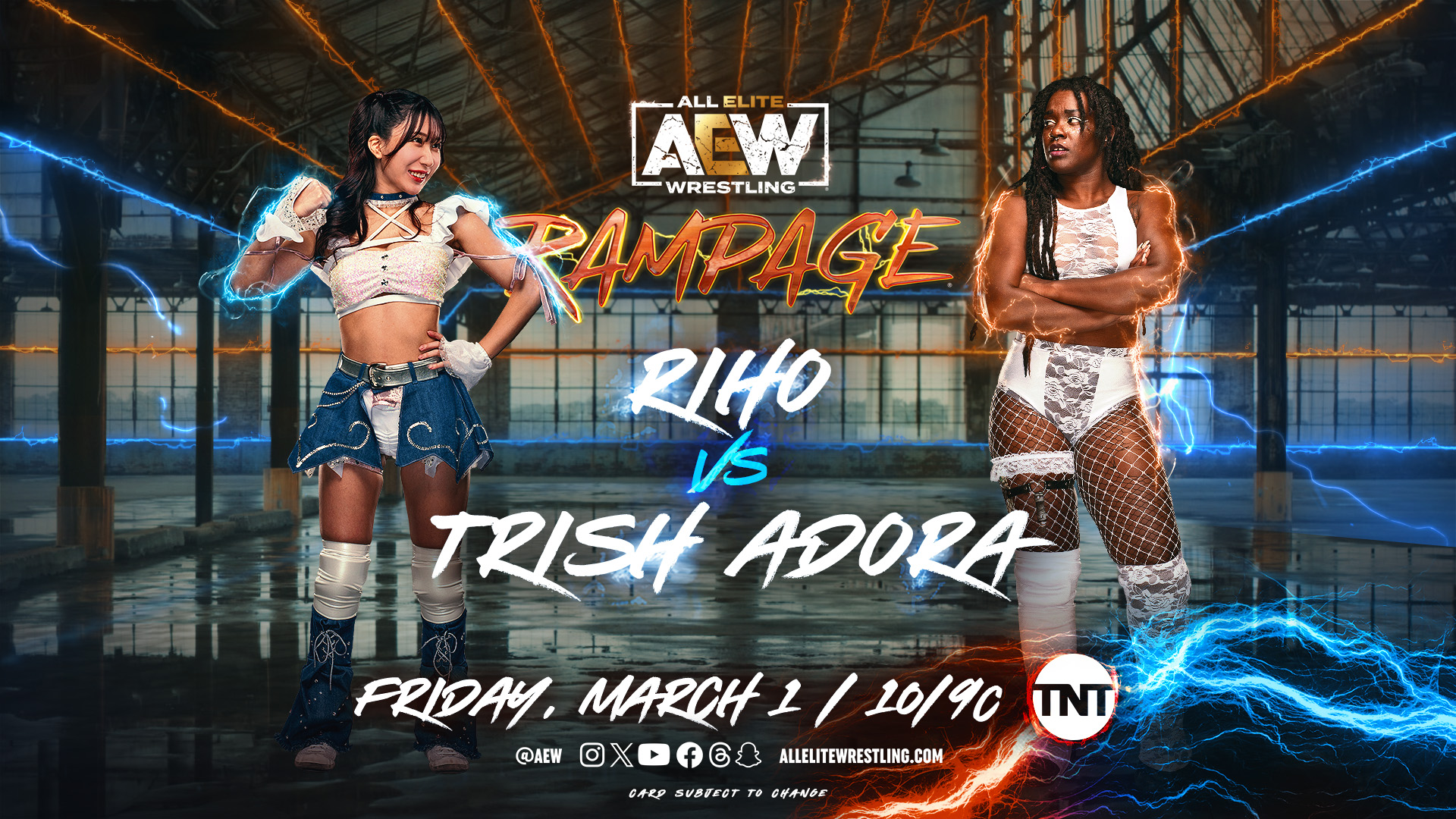 AEW Rampage live results: Riho returns