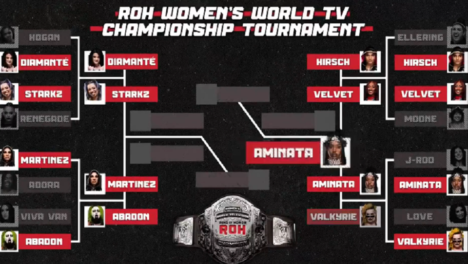 Queen Aminata advances to ROH Women’s TV title tournament semifinals