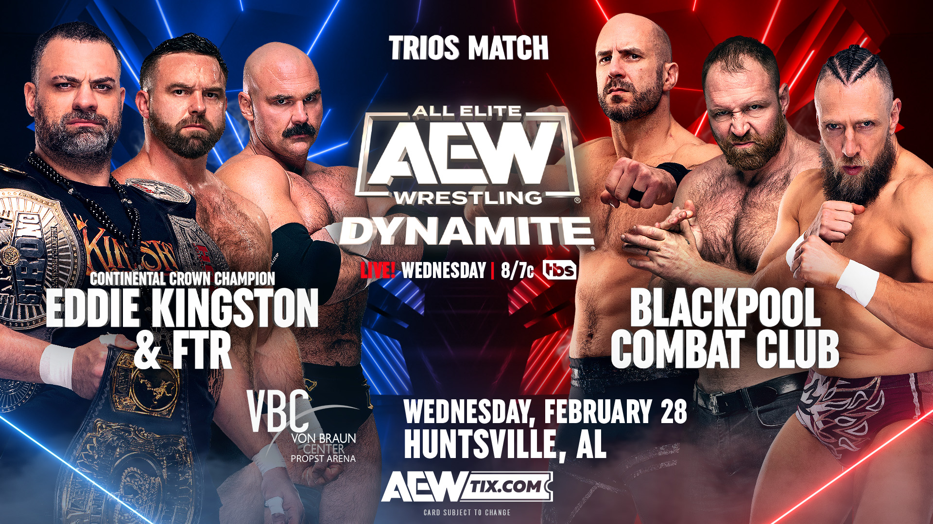 Blackpool Combat Club vs. Eddie Kingston & FTR added to AEW Dynamite