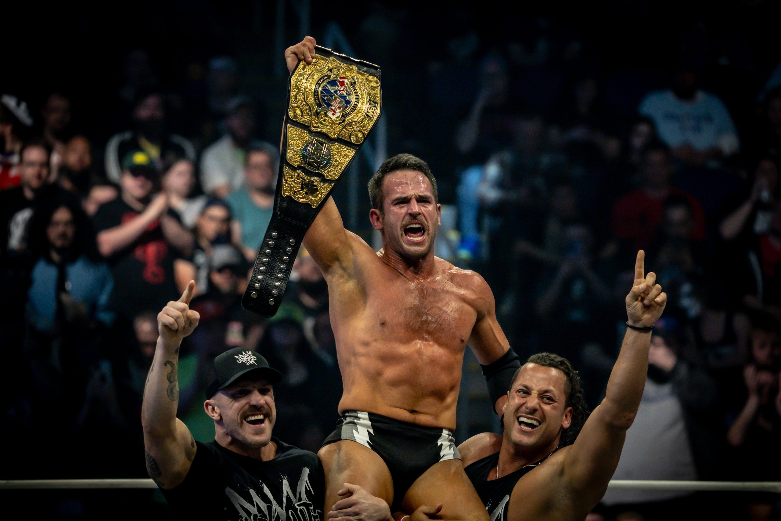 Roderick Strong wins International title at AEW Revolution